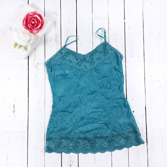 Maurices Tops - Maurices Lace Trim Camisoles Tank Top S